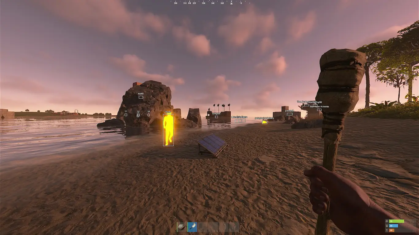 Screenshot 11 do cheat Rust Enot Hook
